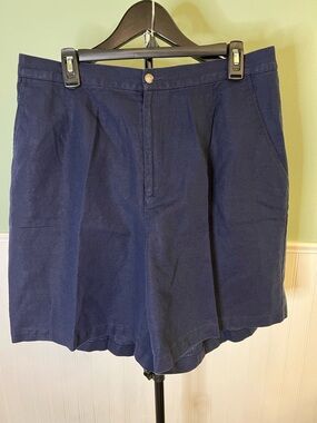 Elisabeth by Liz Claiborne Navy Blue Women's Bermuda Shorts Size 18